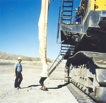 Mining Vehicle Escape Chute